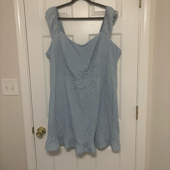 NWT Old Navy Chambray Dress Size 3X - Picture 1 of 7
